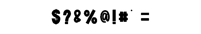 Wicked Broom Font OTHER CHARS