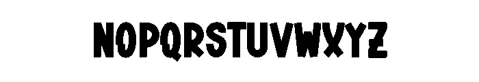 Wicked Broom Font LOWERCASE