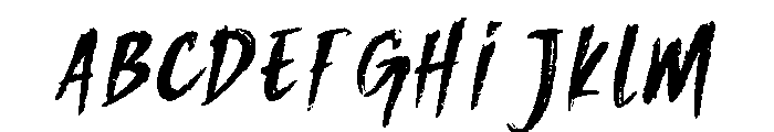 Wicked Brush FONT