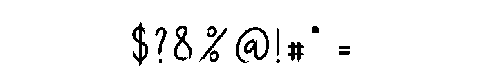Wicked Charmed Font OTHER CHARS