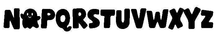 Wicked Ghouls Font LOWERCASE