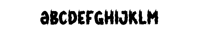 Wicked Haunted Font UPPERCASE
