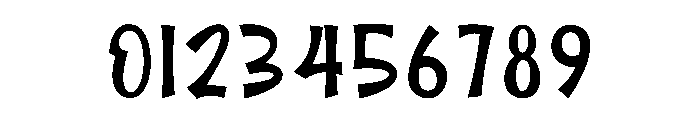 Wicked Home Font OTHER CHARS