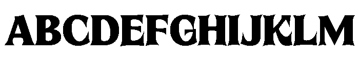 Wicked Mayhem Regular Font UPPERCASE