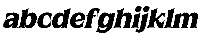 Wicked Mayhem Rough Oblique Reg FONT
