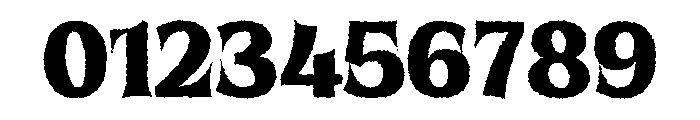 Wicked Mayhem Rough Regular Font OTHER CHARS