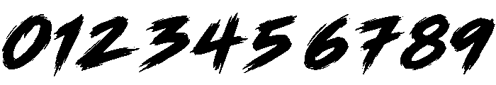Wicked Motion Regular Font OTHER CHARS