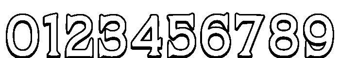Wicked Outline Regular Font OTHER CHARS