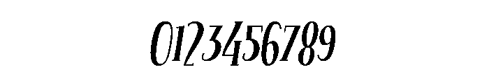 Wicked Rocks Italic Font OTHER CHARS
