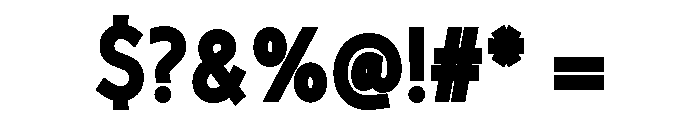 Wicked Whimsy Font OTHER CHARS