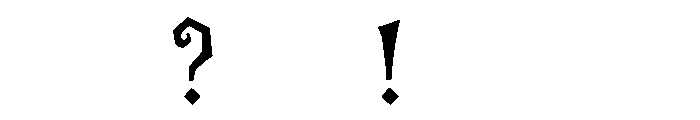 Wicked_Whispers Font OTHER CHARS