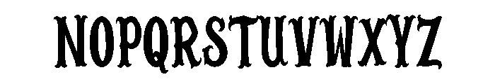 Wickora Font UPPERCASE