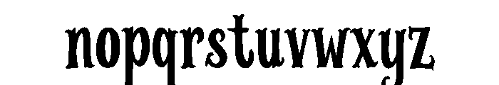 Wickora Font LOWERCASE