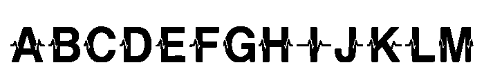 Widow Regular Font UPPERCASE