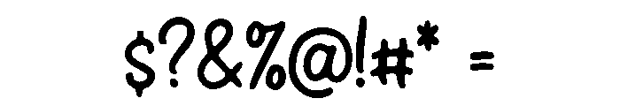 Widows_Peak Font OTHER CHARS