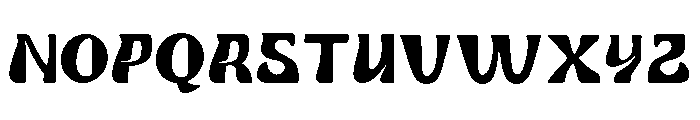 Widuri Regular Font UPPERCASE