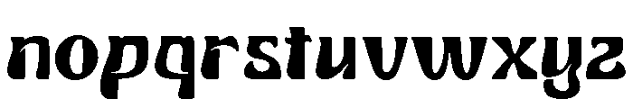 Widuri Regular Font LOWERCASE