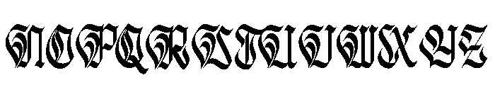 Wielgard Font UPPERCASE