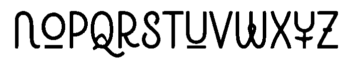 Wiggle Notes Font UPPERCASE