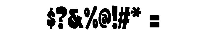 Wiggle Whistle Regular Font OTHER CHARS