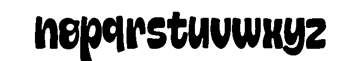 Wiggle Whistle Regular Font LOWERCASE