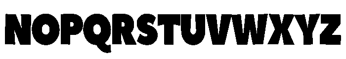 Wiggle-orange CF Font UPPERCASE