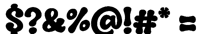 Wigglo Font OTHER CHARS