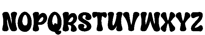 Wigglo Font UPPERCASE