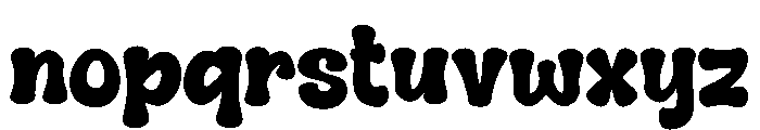 Wigglo Font LOWERCASE