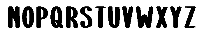 Wiggly Bloom Regular Font UPPERCASE