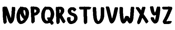 Wiggly Wonder Regular Font LOWERCASE