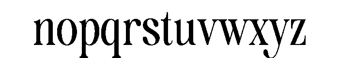 Wiglan-Regular Font LOWERCASE