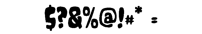 Wilbur Font OTHER CHARS