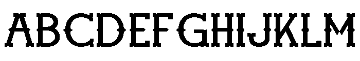 Wild Canyon Regular Font UPPERCASE