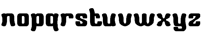 Wild Cat Bold Font LOWERCASE