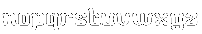 Wild Cat-Hollow Font LOWERCASE
