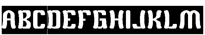 Wild Cat-Inverse Font UPPERCASE