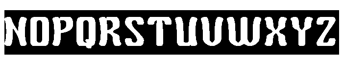 Wild Cat-Inverse Font UPPERCASE