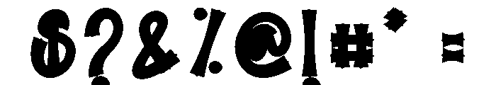 Wild Charm Font OTHER CHARS