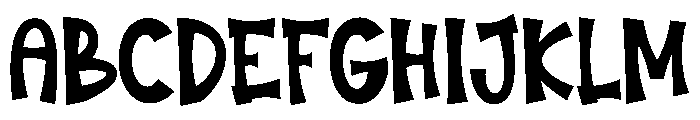 Wild Charm Font UPPERCASE