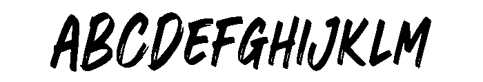 Wild Crack Font UPPERCASE