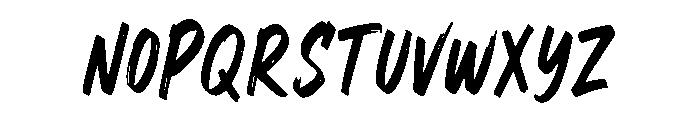 Wild Crack Font UPPERCASE