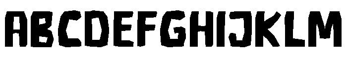 Wild Crimson Regular Font UPPERCASE