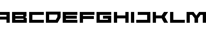 Wild Cyber Regular Font UPPERCASE