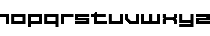 Wild Cyber Regular Font LOWERCASE