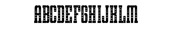 Wild Deer Regular Font UPPERCASE
