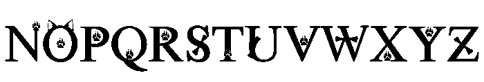 Wild Dog Font UPPERCASE