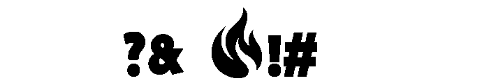 Wild Flame Font OTHER CHARS
