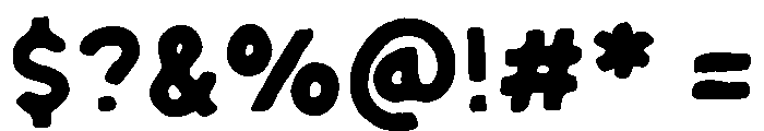 Wild Fragment Sans Font OTHER CHARS