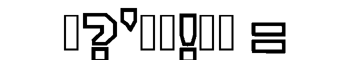 Wild Frontier Regular Font OTHER CHARS